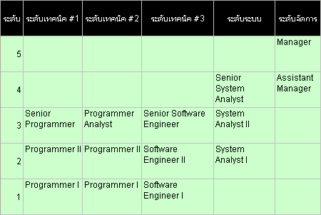 Career Path ของนักพัฒนาซอฟต์แวร์