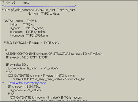 ภาษา ABAP